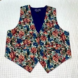 90’s Floral Vest
